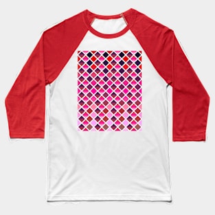 Love and Hate (Diamond Checkered) Baseball T-Shirt